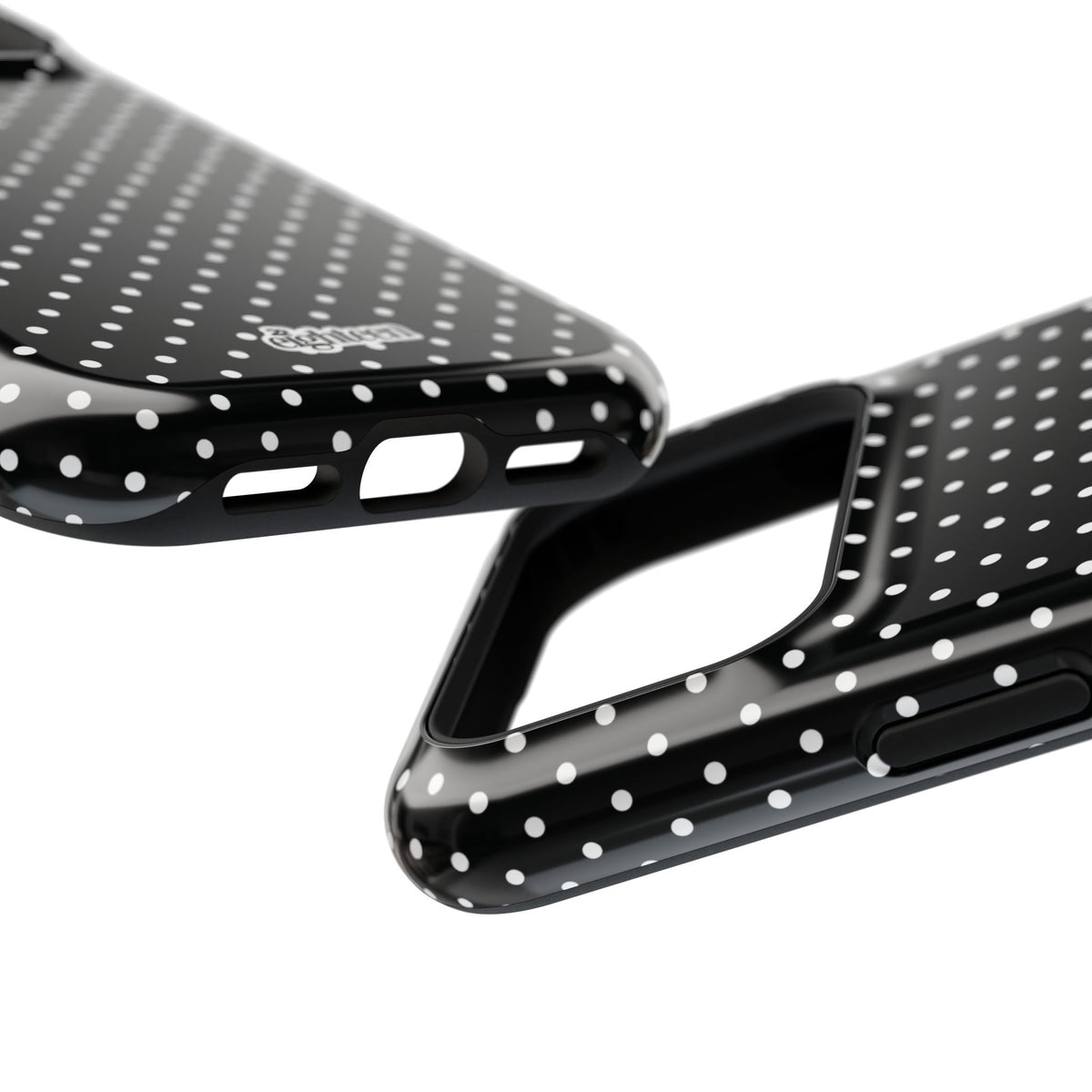 Black Dotty MagSafe Phone Case