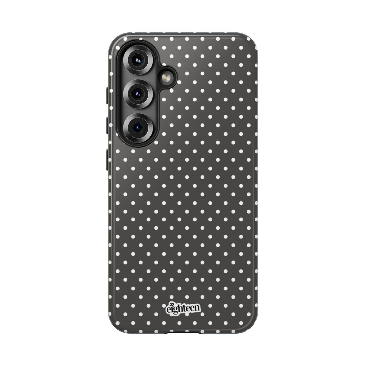 Charcoal Dotty Phone Case