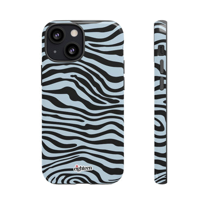 Blue Saharan Stripe Tough Phone Case