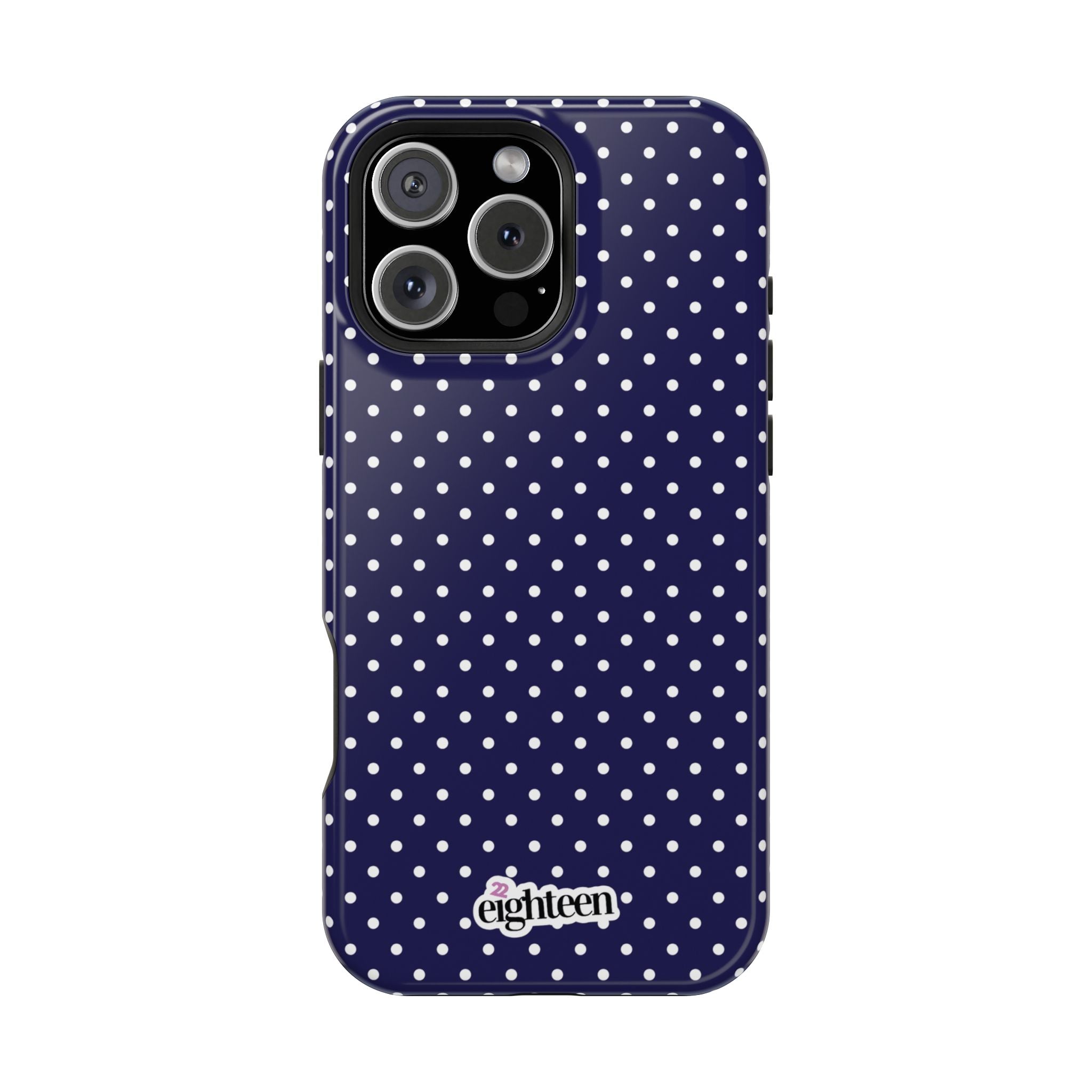Deep Blue Dotty MagSafe Tough Case