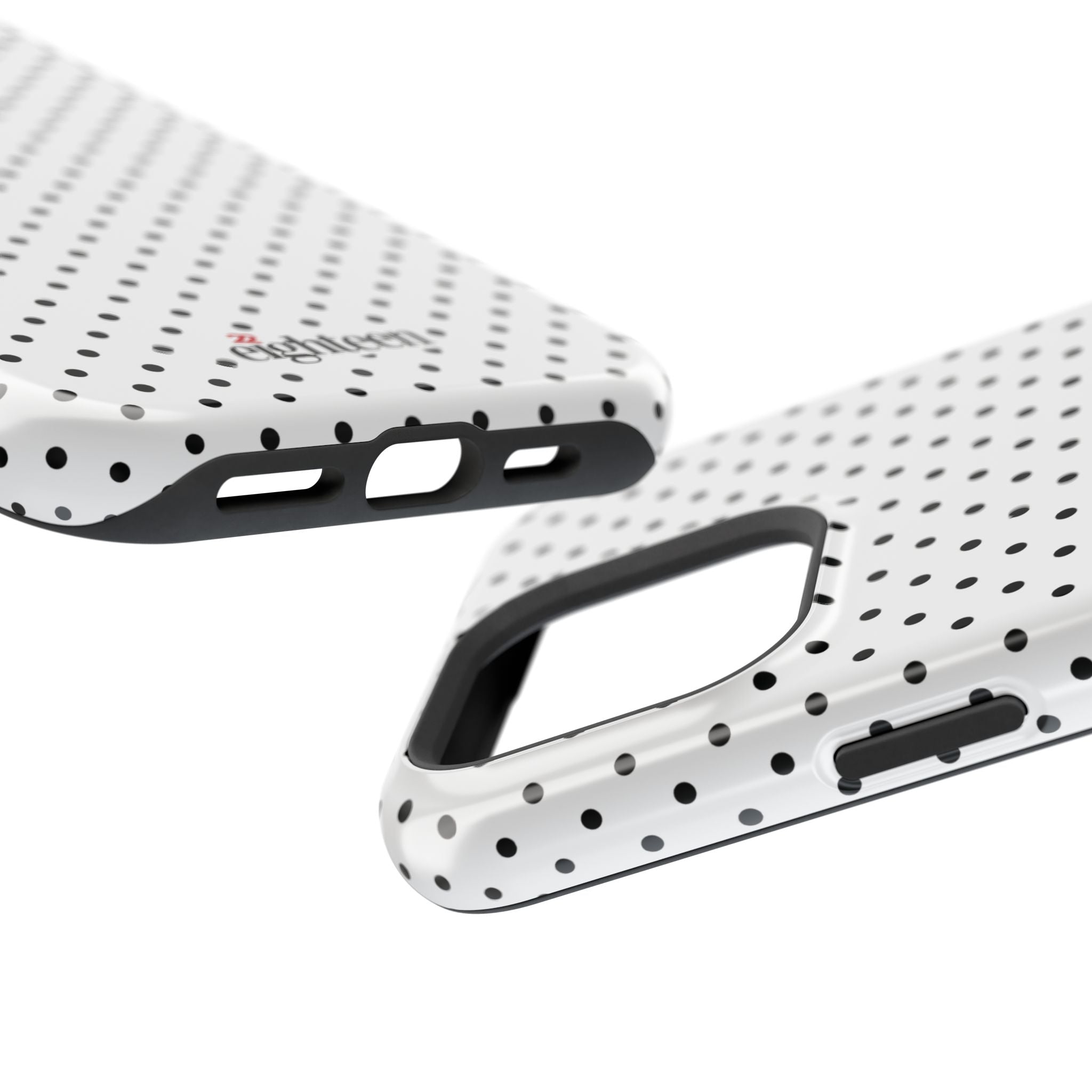 White Dotty MagSafe Phone Case