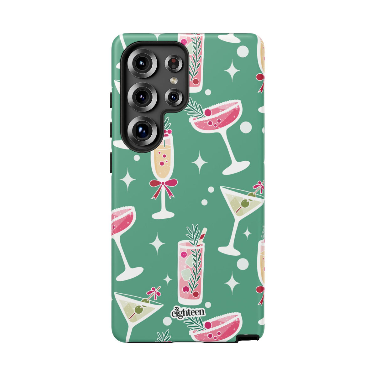 Mistletoe Martini Phone Case