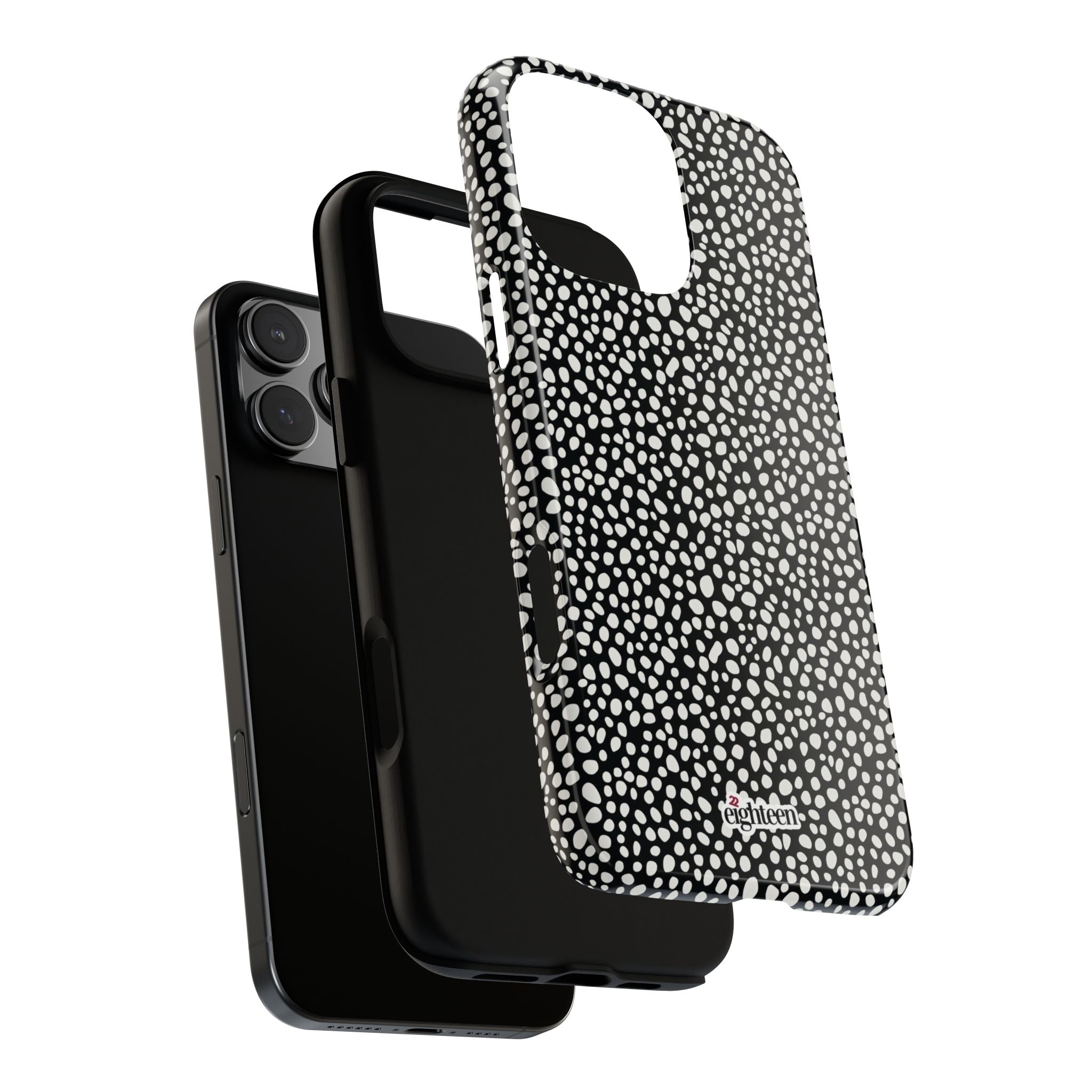 White Noise Tough Phone Case