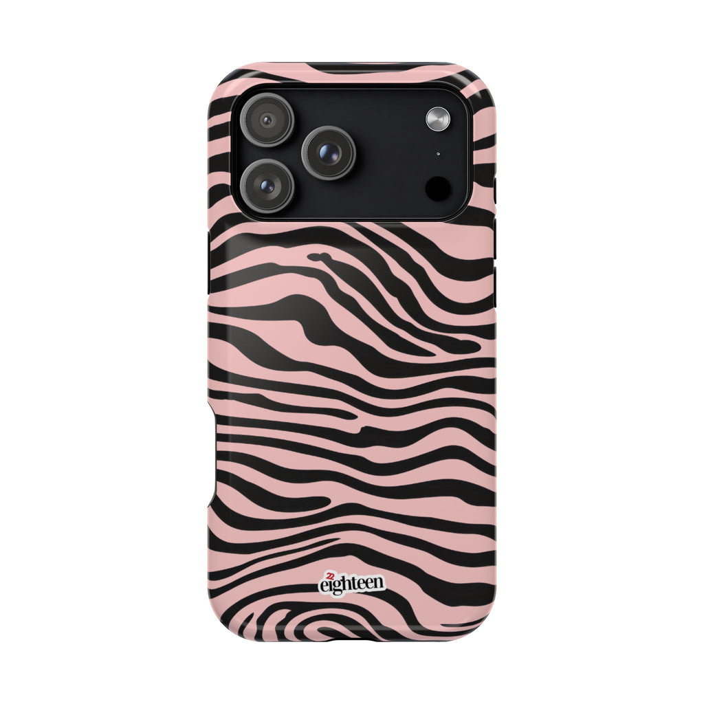 Pink Saharan Stripe MagSafe Tough Case
