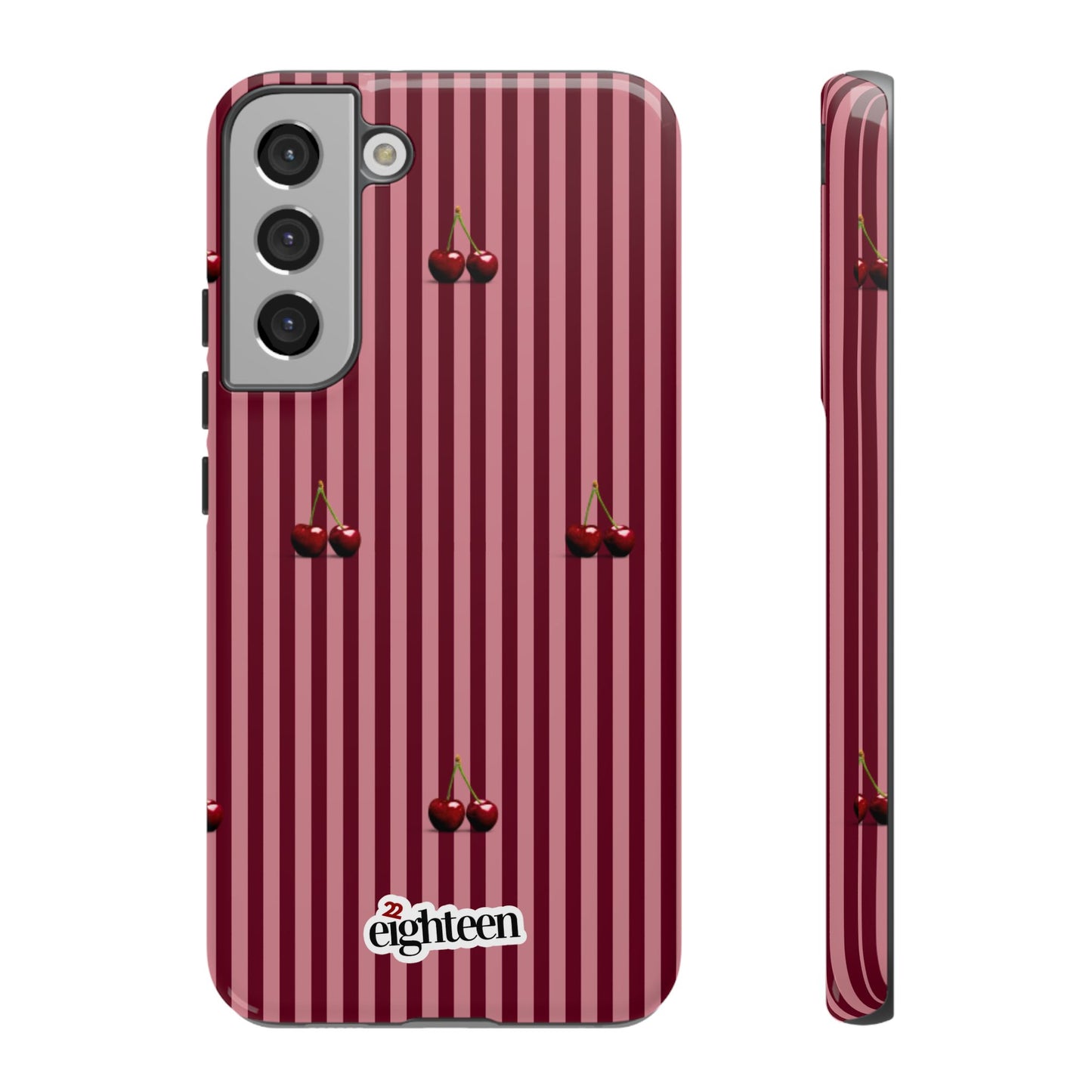 Dark Cherry Tough Phone Case