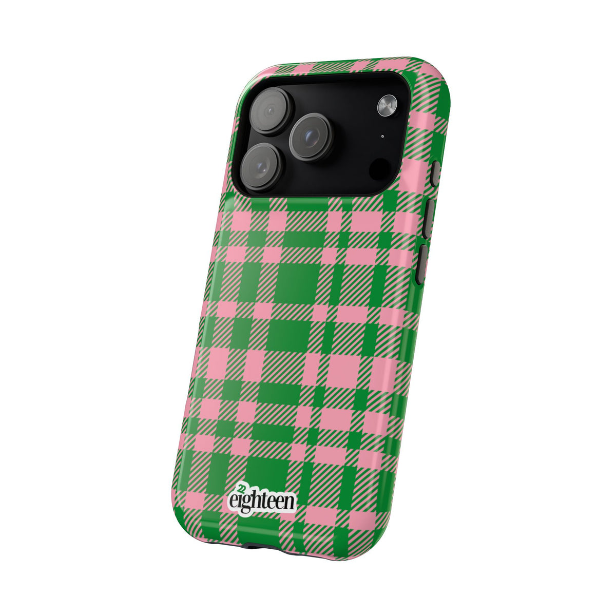 Pink Salmon & Apple Green Interlude MagSafe Phone Case