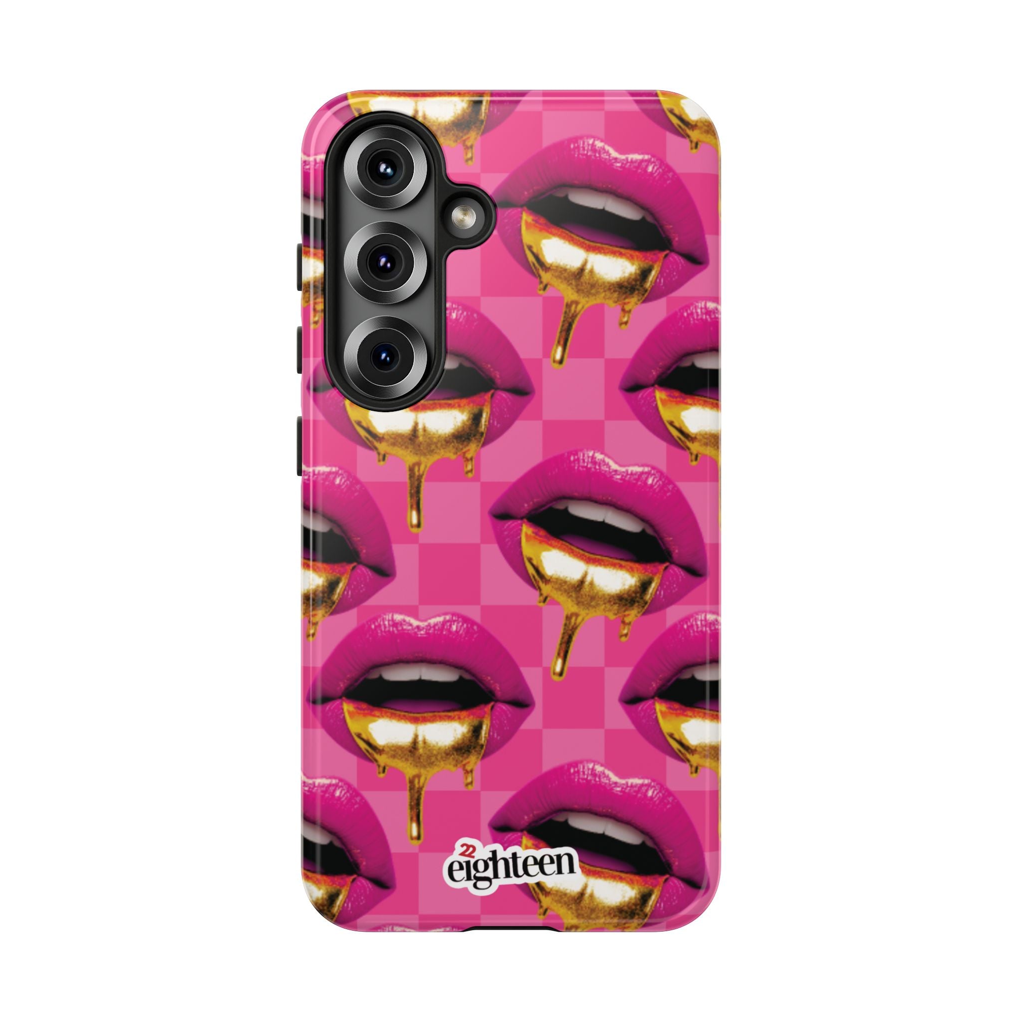 Pink Ms Pouty Tough Phone Case
