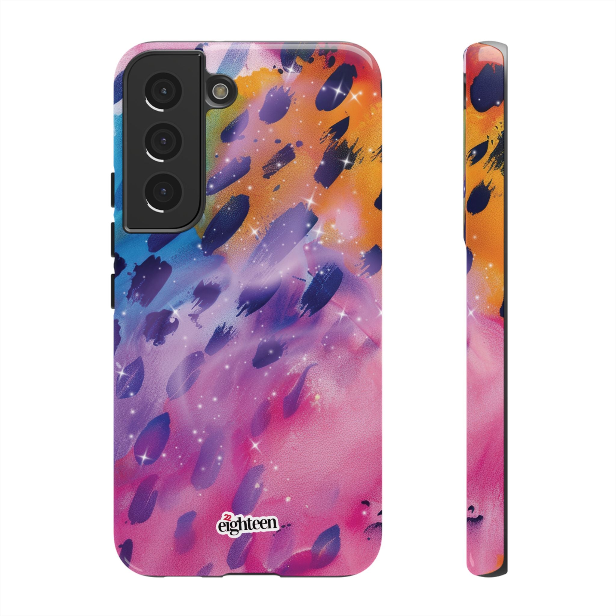 Nebula Glow Tough Phone Case