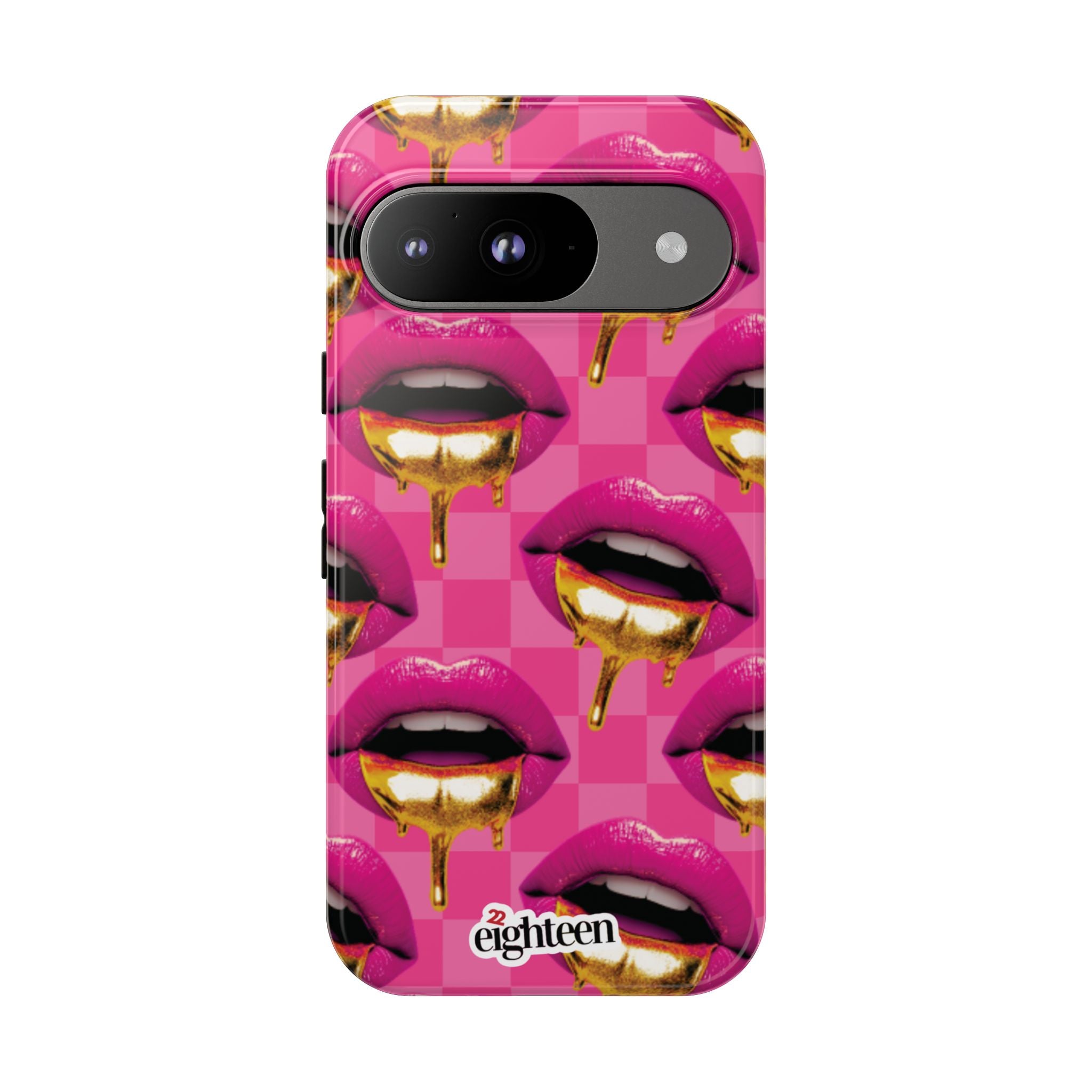 Pink Ms Pouty Tough Phone Case