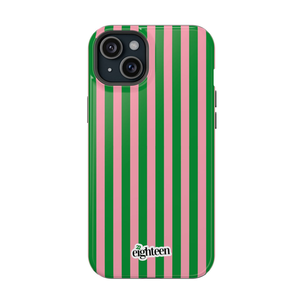 Pink Salmon & Apple Green Baseline MagSafe Phone Case