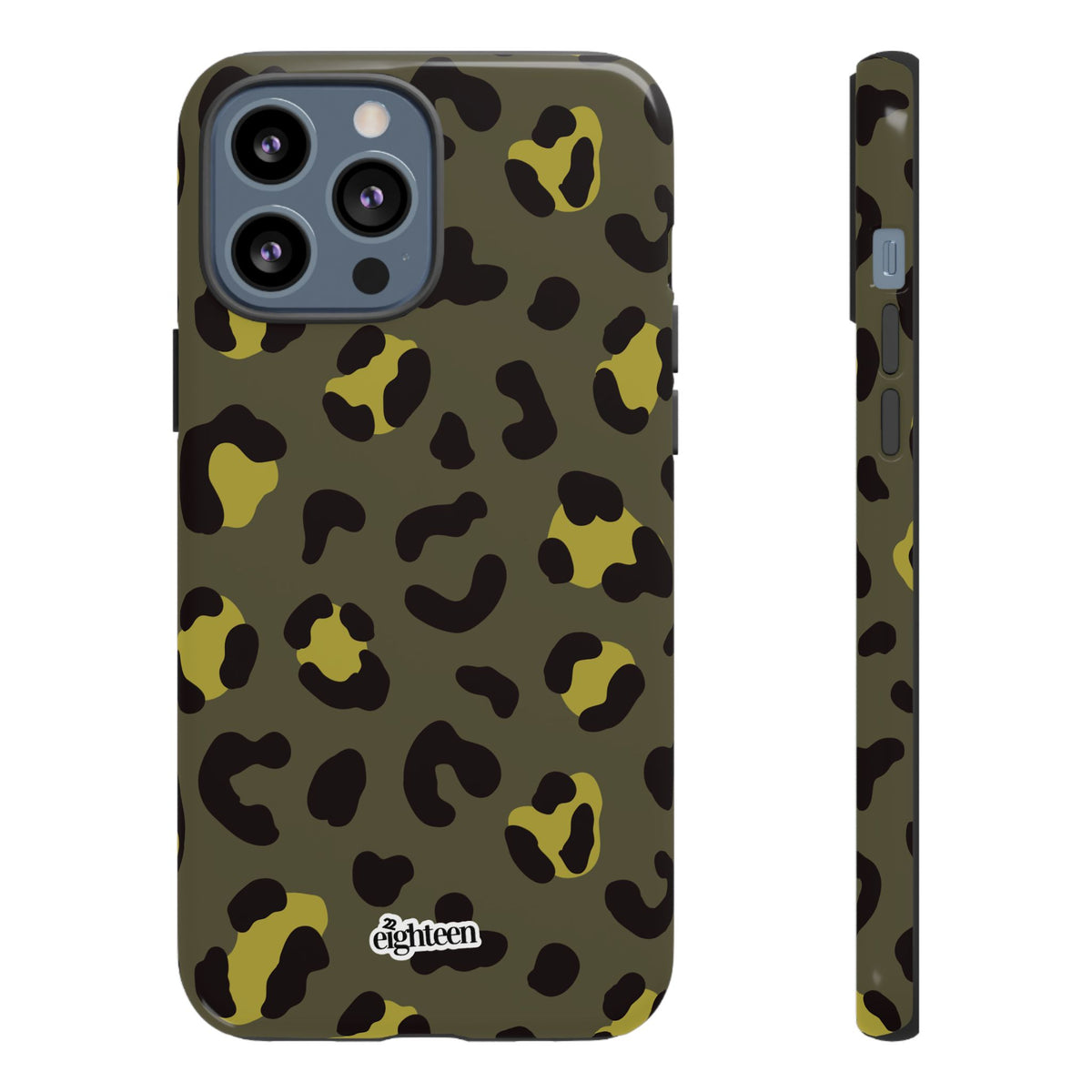 Wild Cat: Olive Twist Phone Case