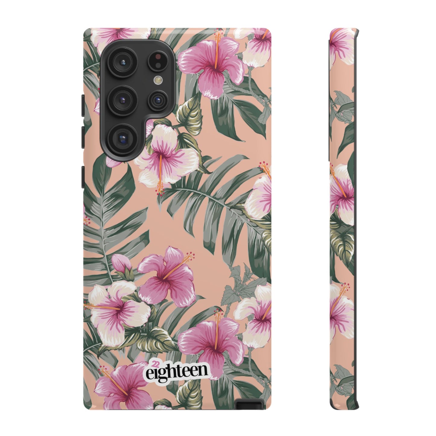 Hibiscus Haze Tough Phone Case