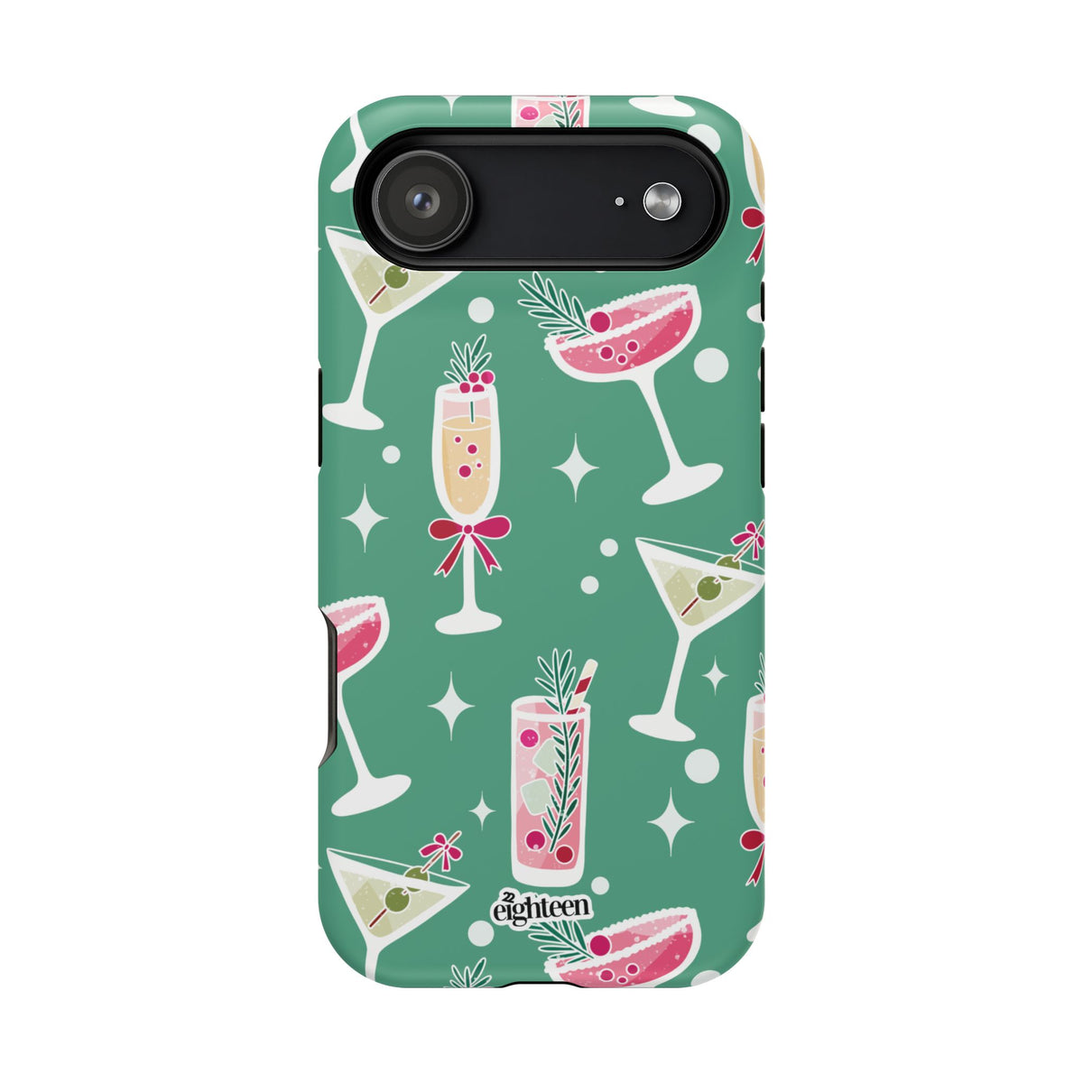 Mistletoe Martini MagSafe Phone Case