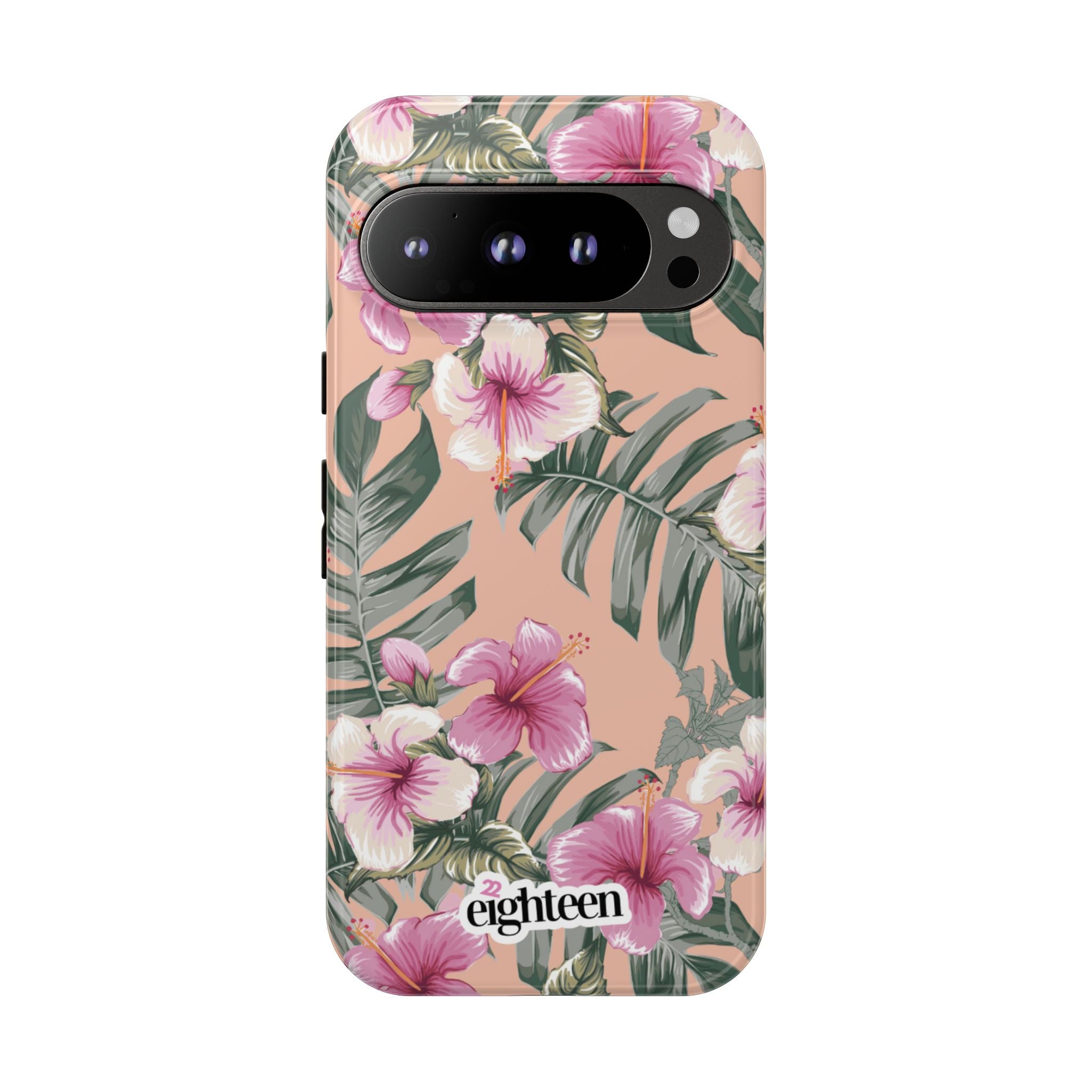 Hibiscus Haze Tough Phone Case