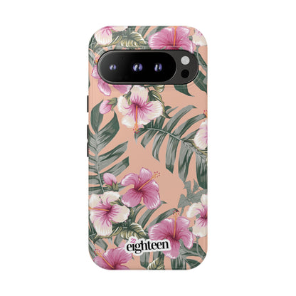 Hibiscus Haze Tough Phone Case