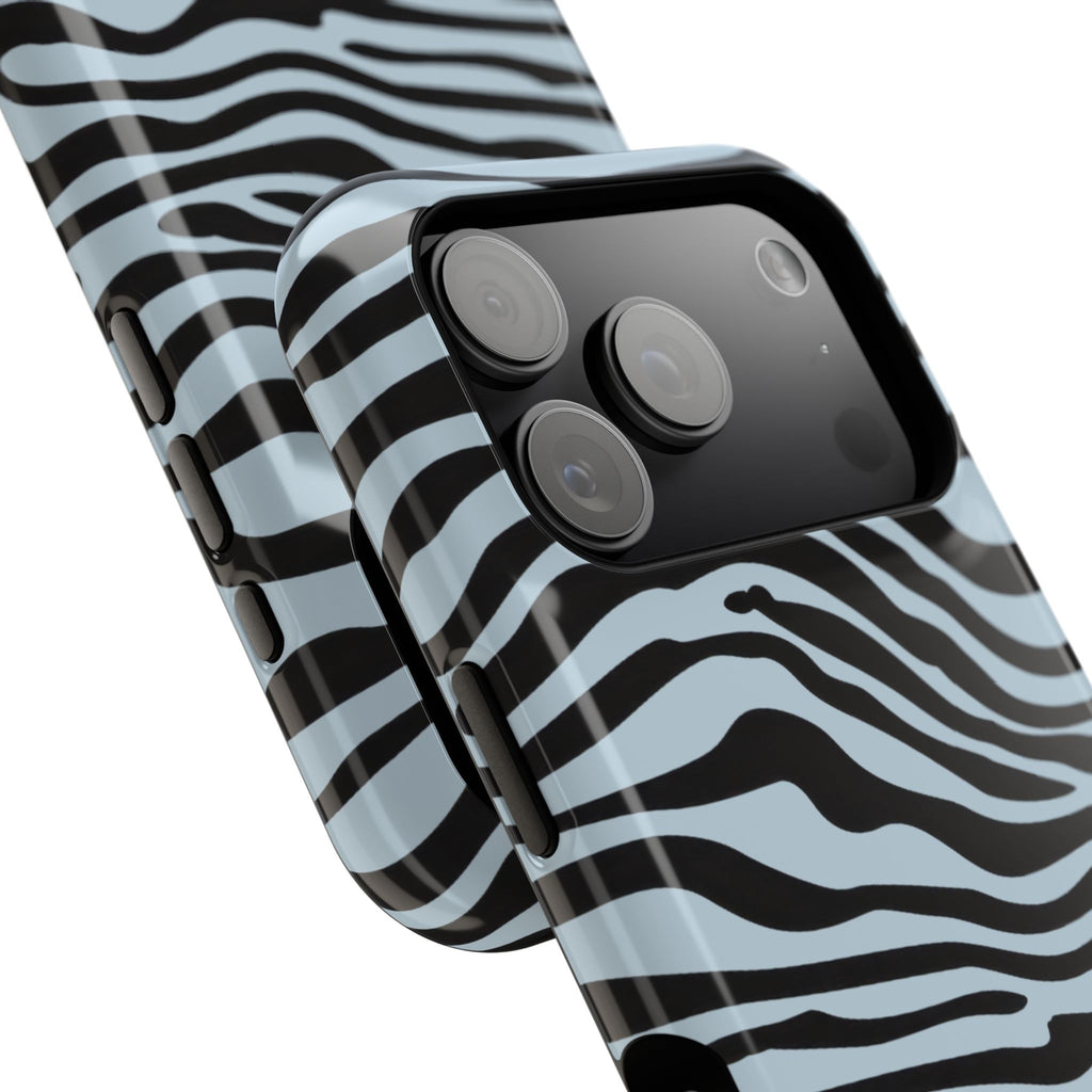 Blue Saharan Stripe MagSafe Phone Case