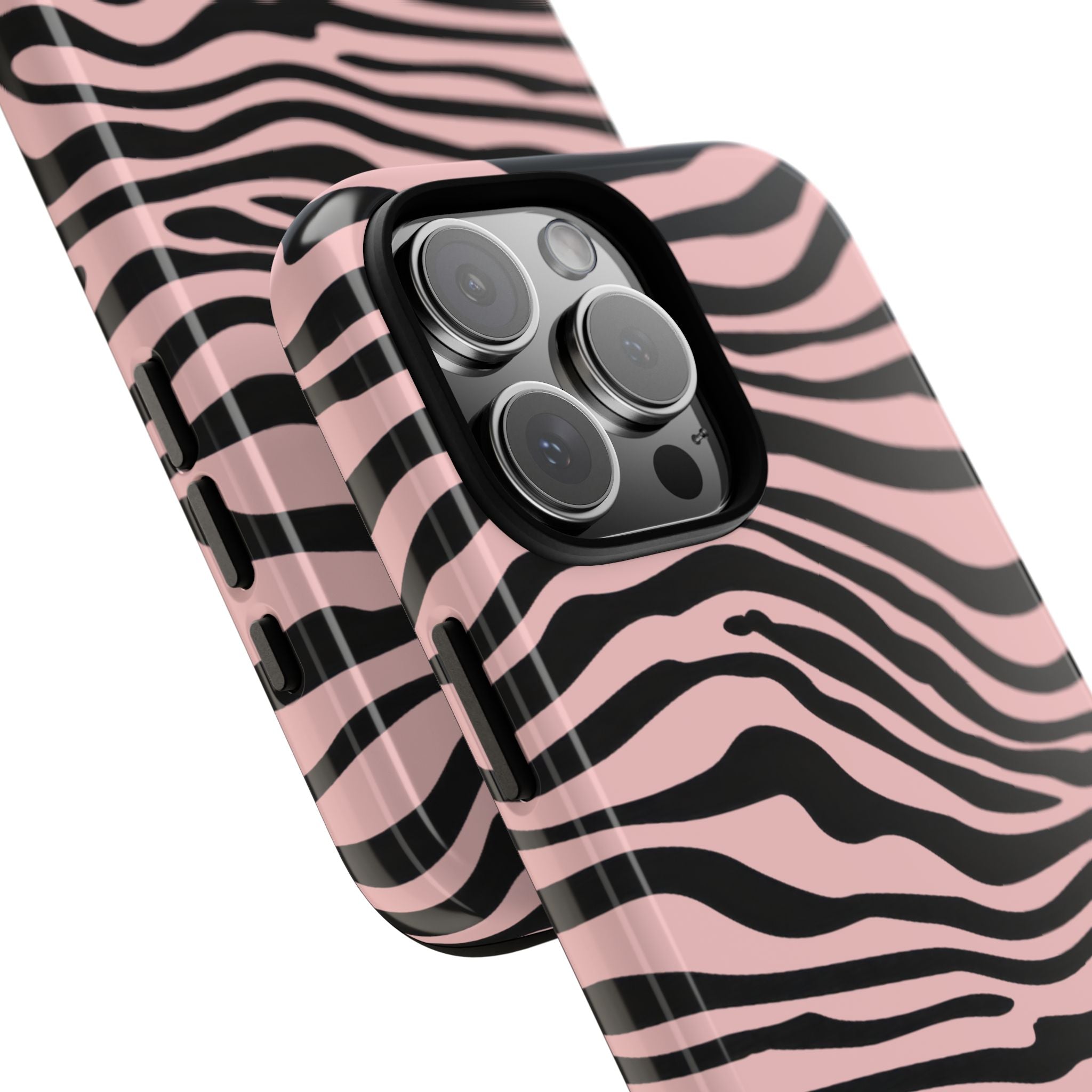 Pink Saharan Stripe Tough Phone Case