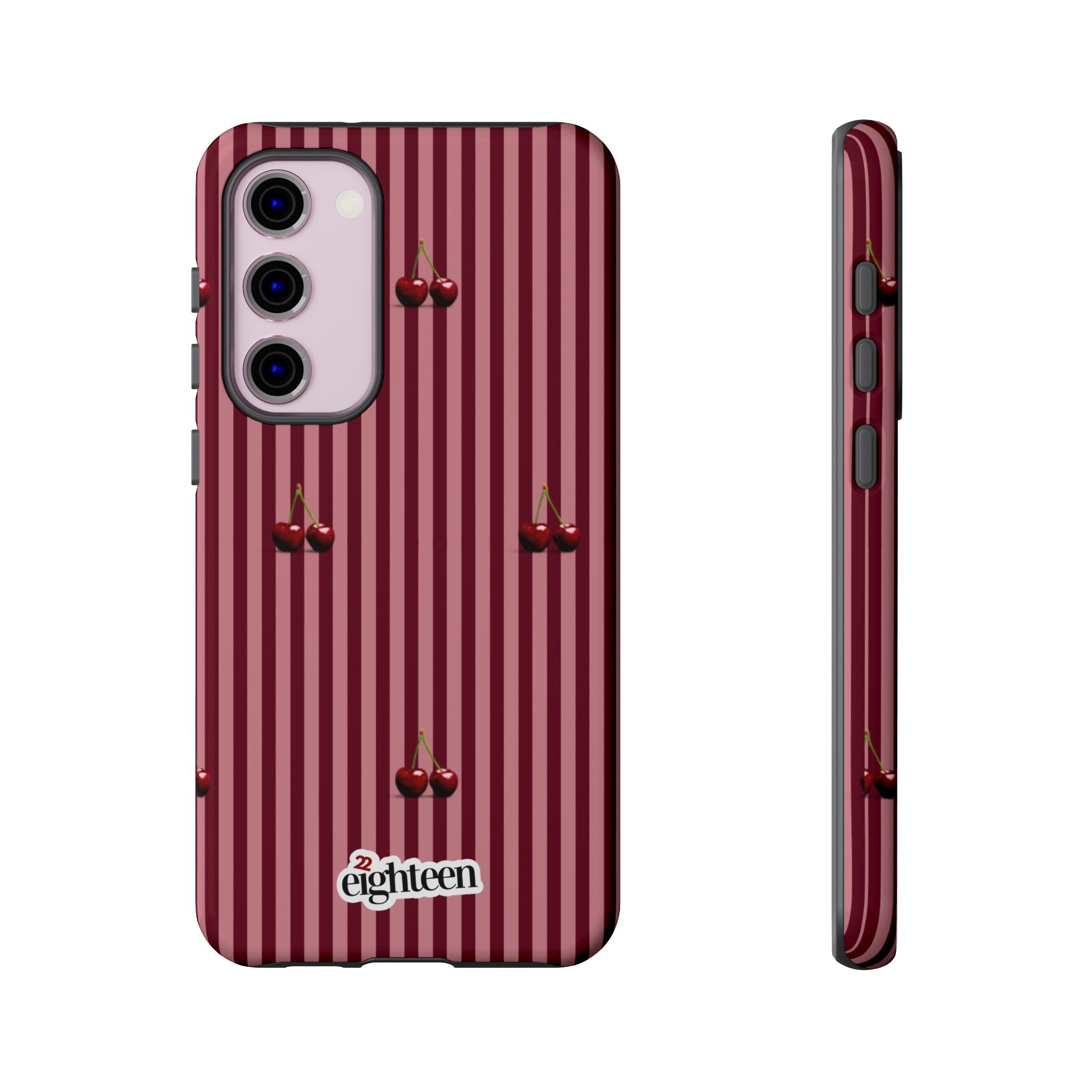Dark Cherry Tough Phone Case
