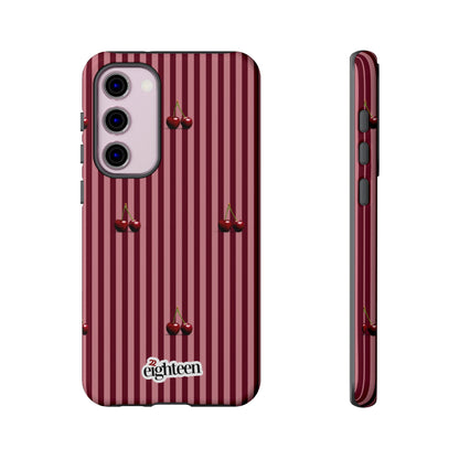 Dark Cherry Tough Phone Case