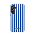 Royal Blue & White Baseline MagSafe Phone Case