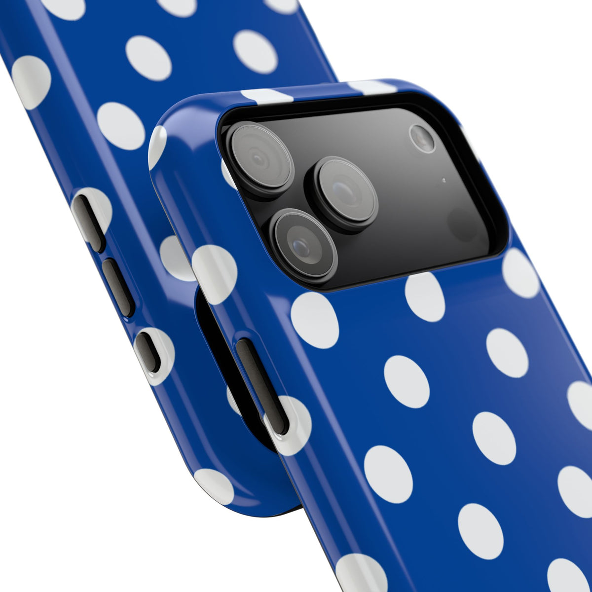 Royal Blue & White Dot Theory MagSafe Phone Case