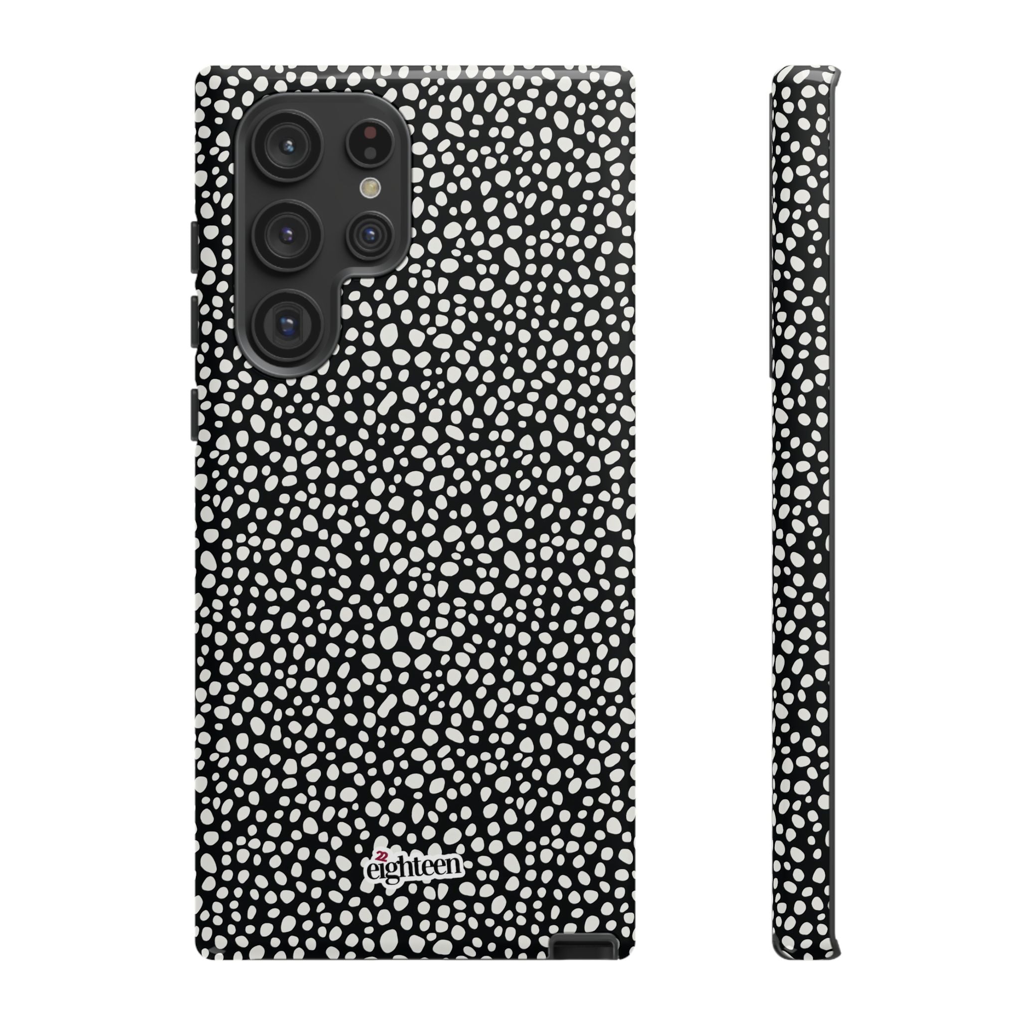 White Noise Tough Phone Case