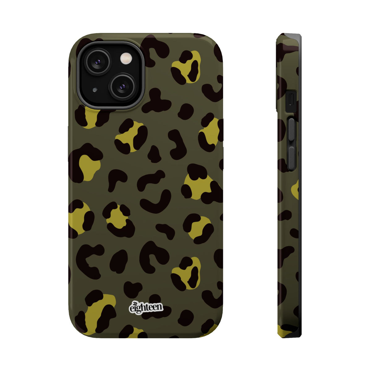 Wild Cat: Olive Twist MagSafe Phone Case