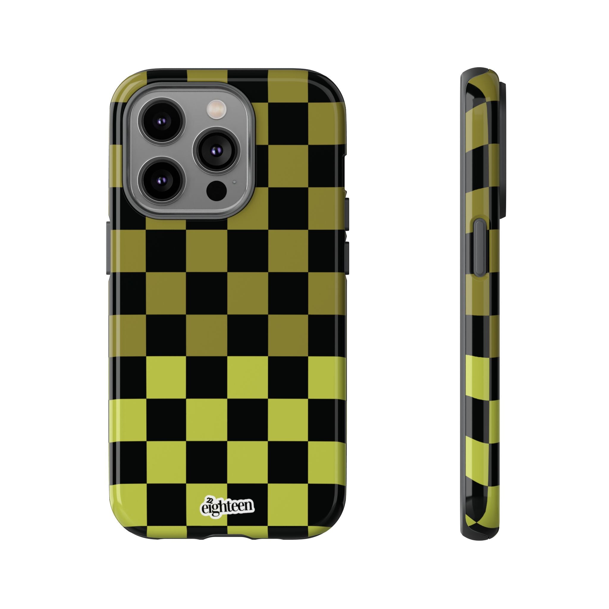 Split the Check Tough Phone Case