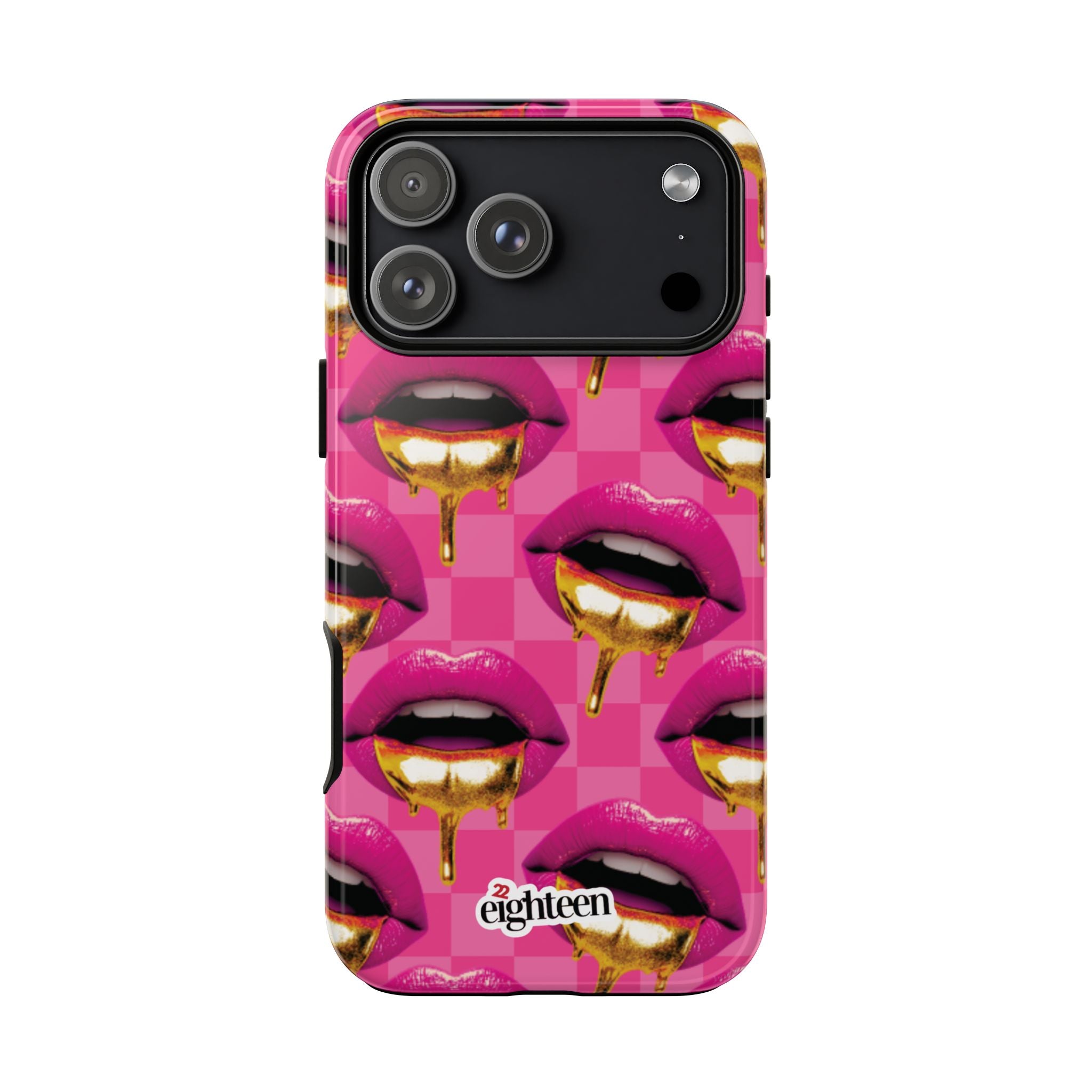 Pink Ms Pouty Tough Phone Case