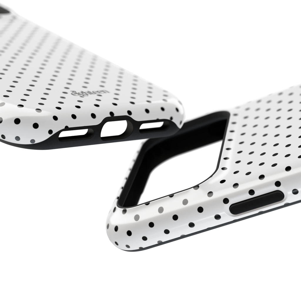 White Dotty MagSafe Phone Case