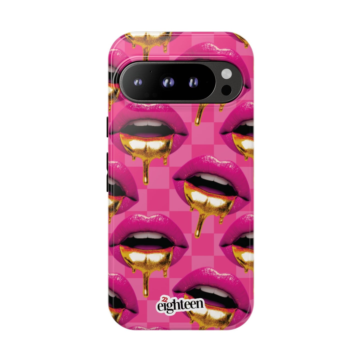 Pink Ms Pouty Tough Phone Case