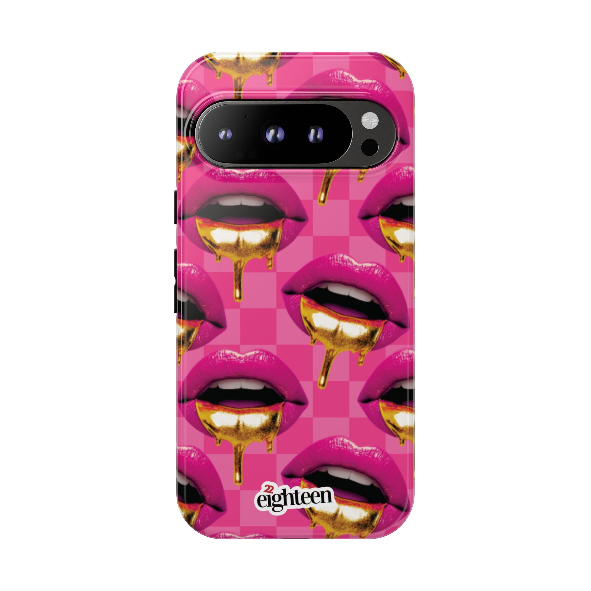 Pink Ms Pouty Tough Phone Case