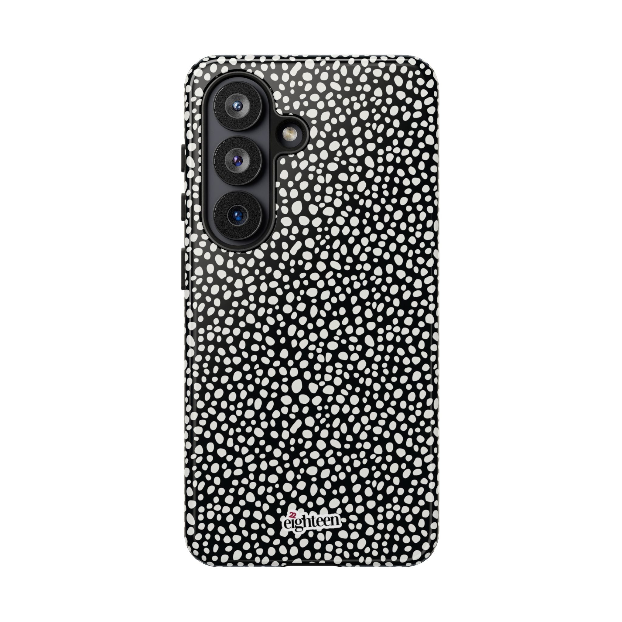 White Noise Tough Phone Case
