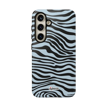 Blue Saharan Stripe Tough Phone Case