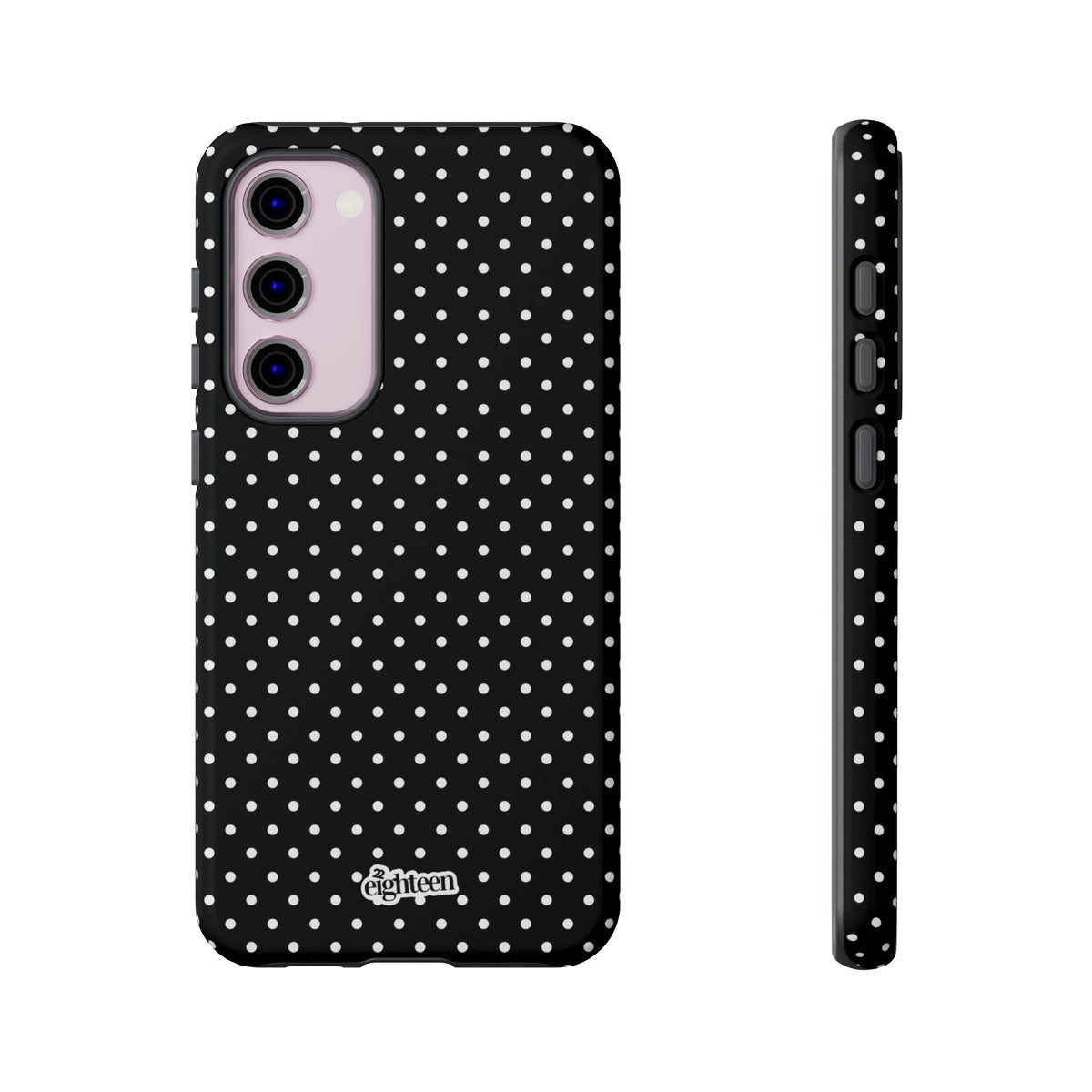 Black Dotty Phone Case