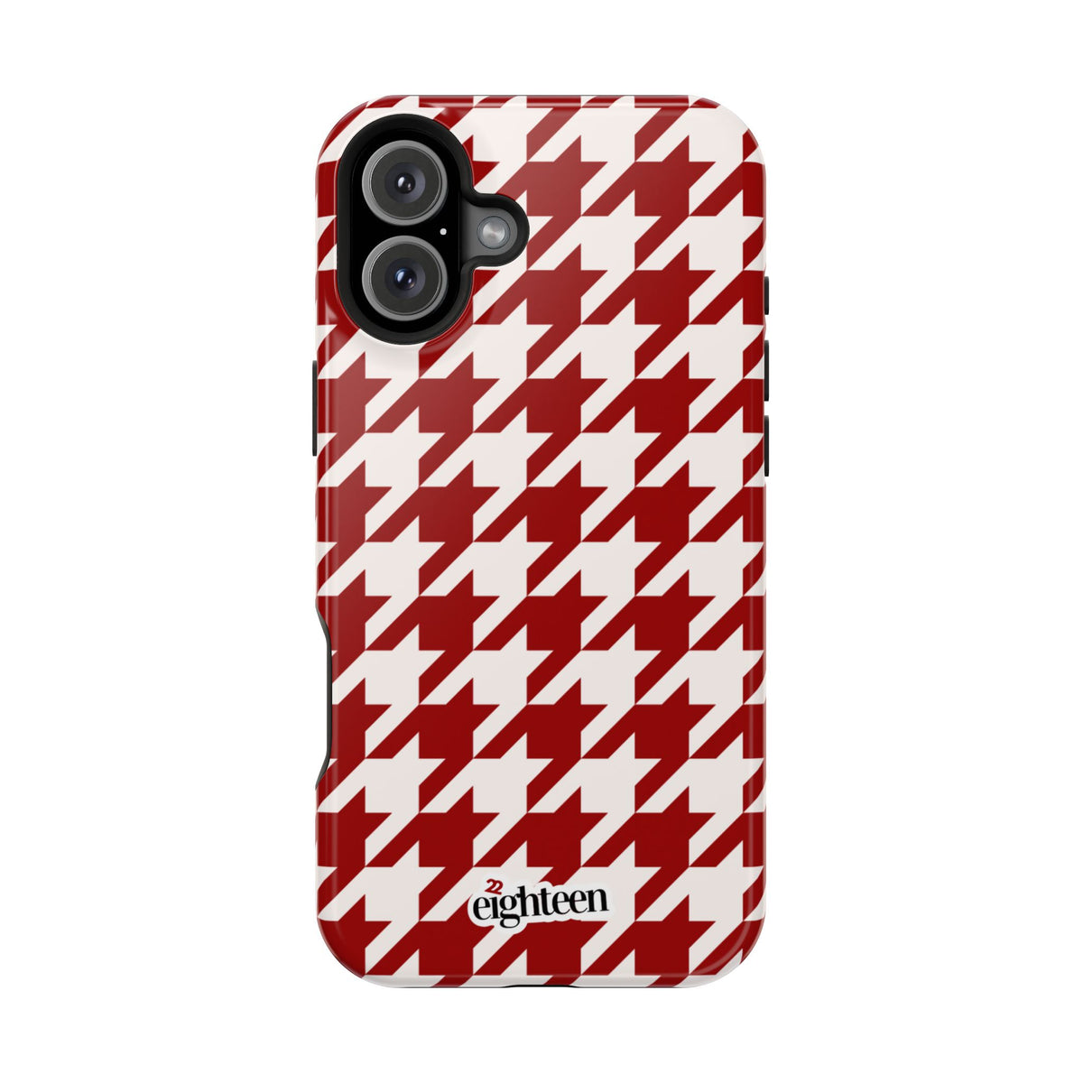 Crimson & Cream Staccato MagSafe Phone Case