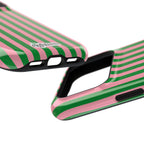Pink Salmon & Apple Green Baseline MagSafe Phone Case