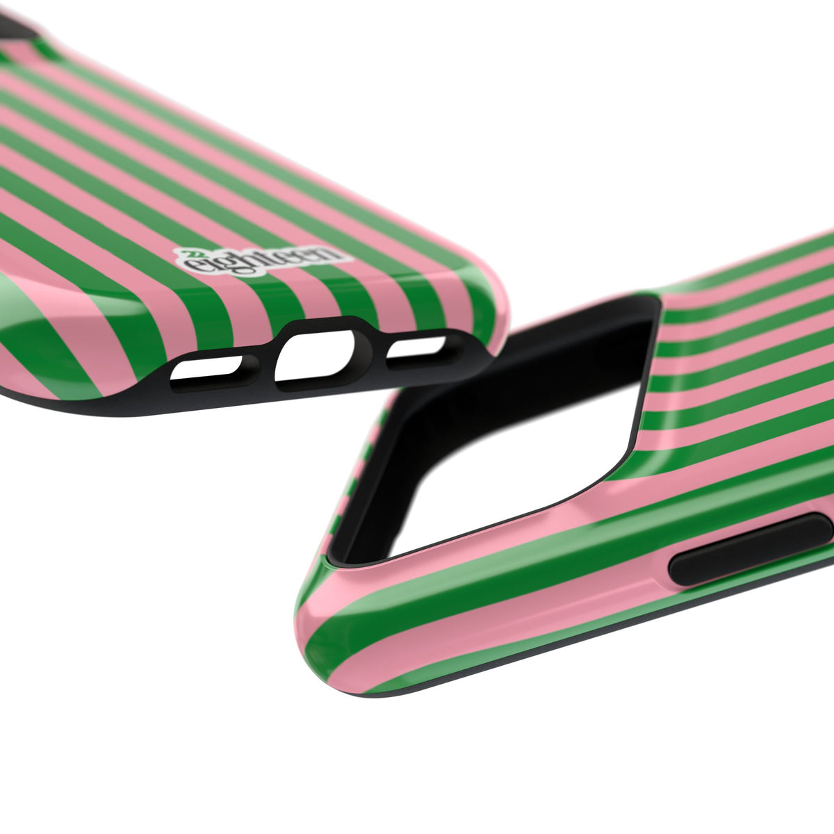 Pink Salmon & Apple Green Baseline MagSafe Phone Case