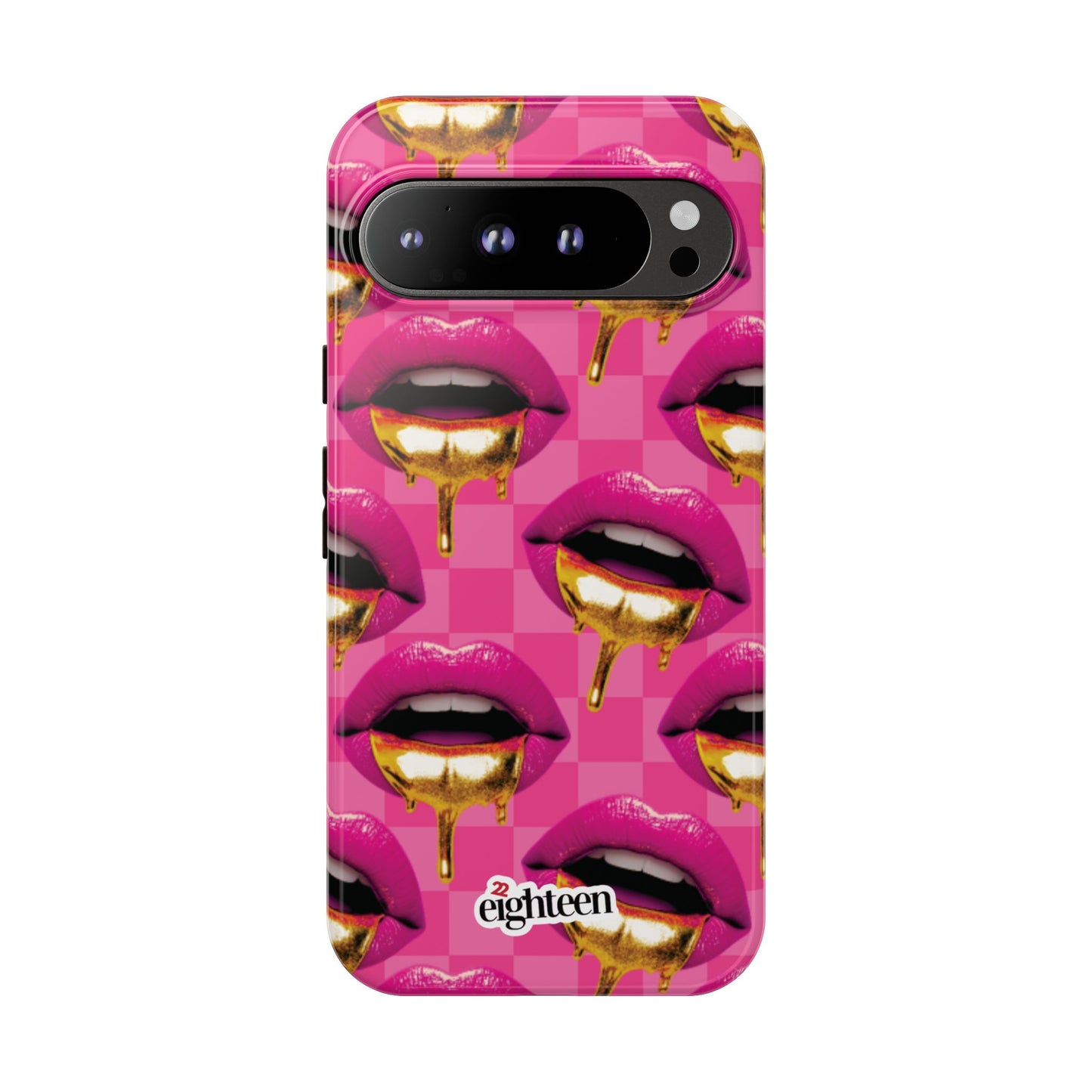 Pink Ms Pouty Tough Phone Case