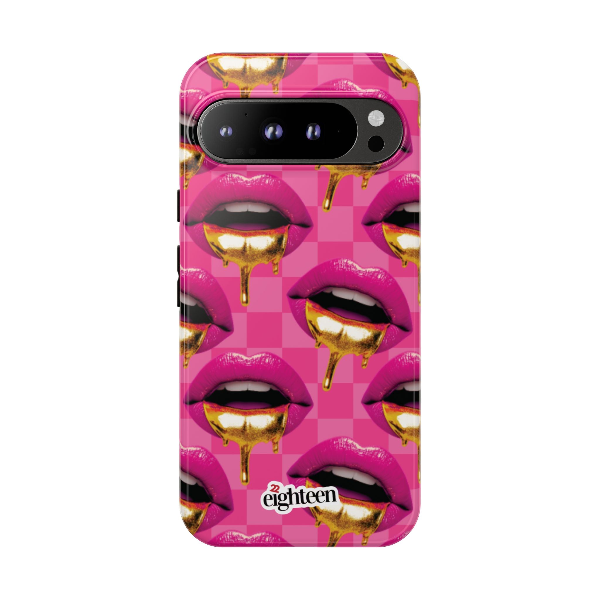 Pink Ms Pouty Tough Phone Case