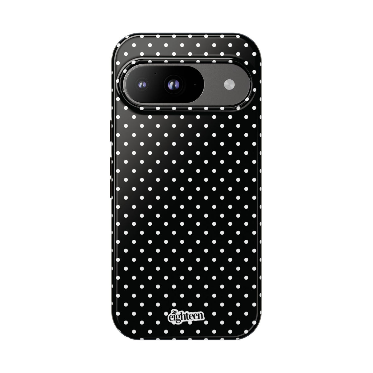 Black Dotty Phone Case