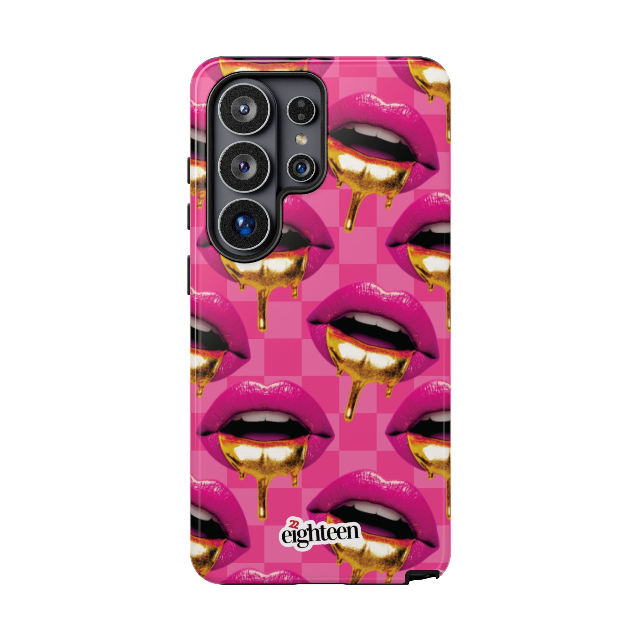 Pink Ms Pouty Tough Phone Case