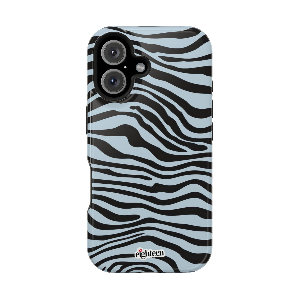 Blue Saharan Stripe MagSafe Phone Case