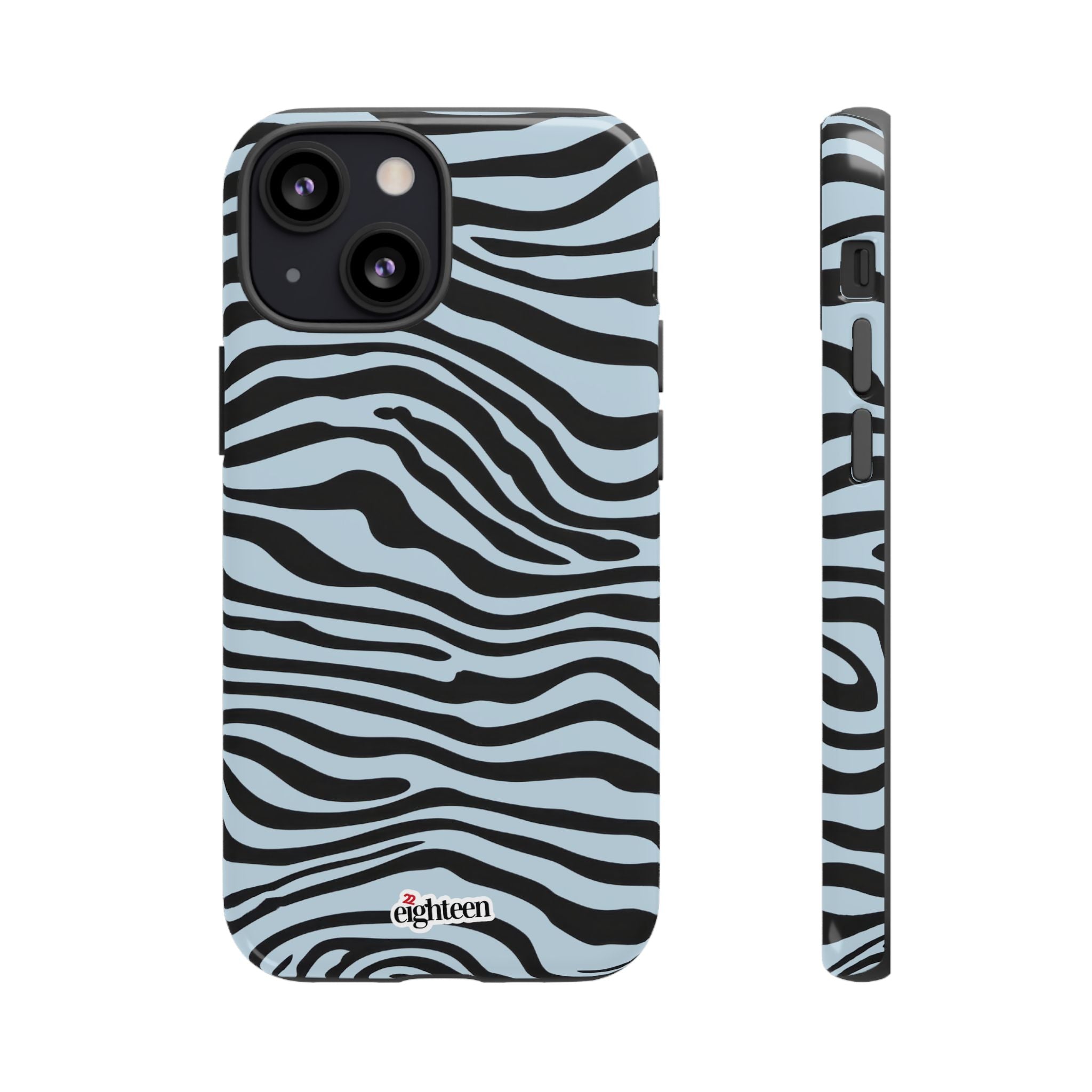 Blue Saharan Stripe Tough Phone Case