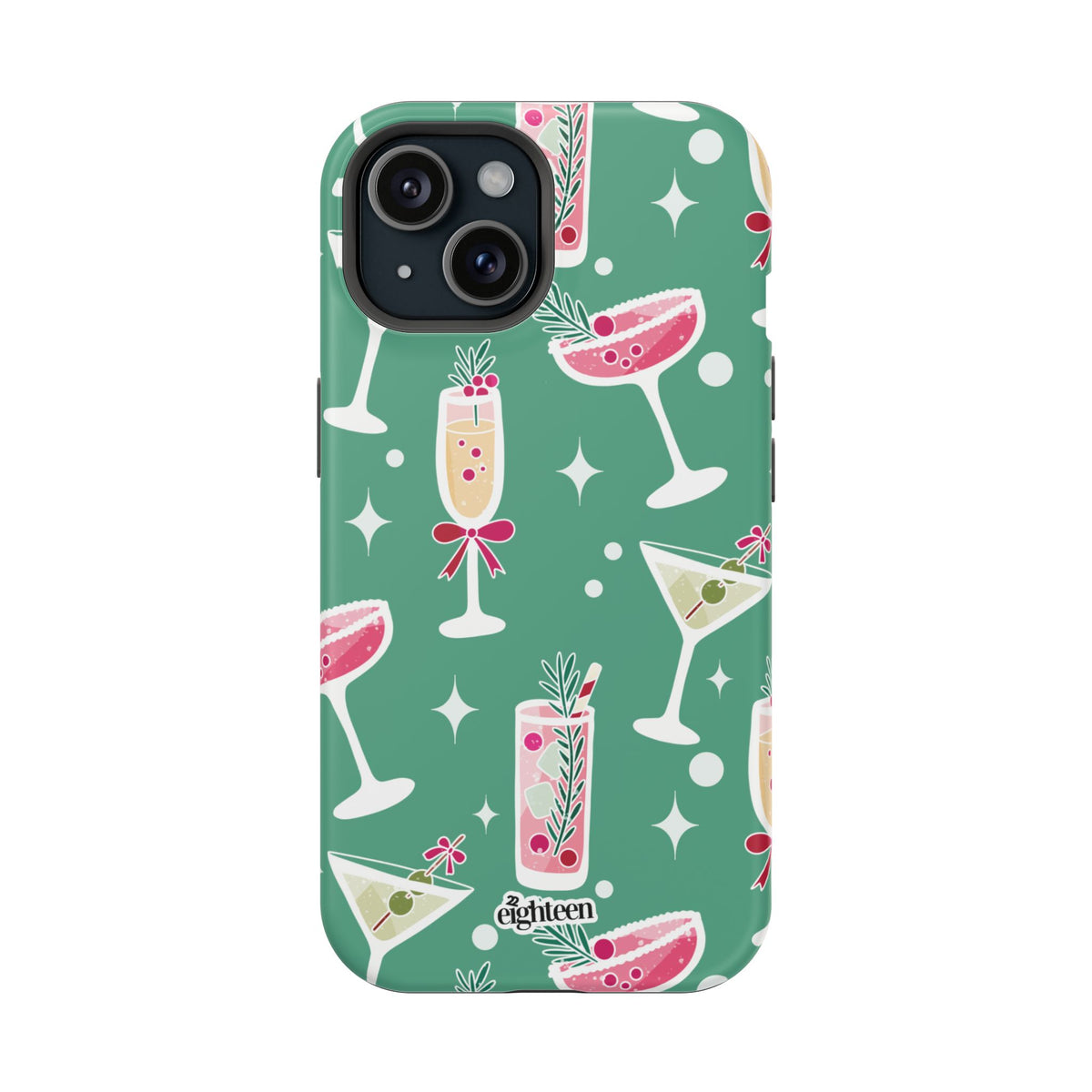 Mistletoe Martini MagSafe Phone Case