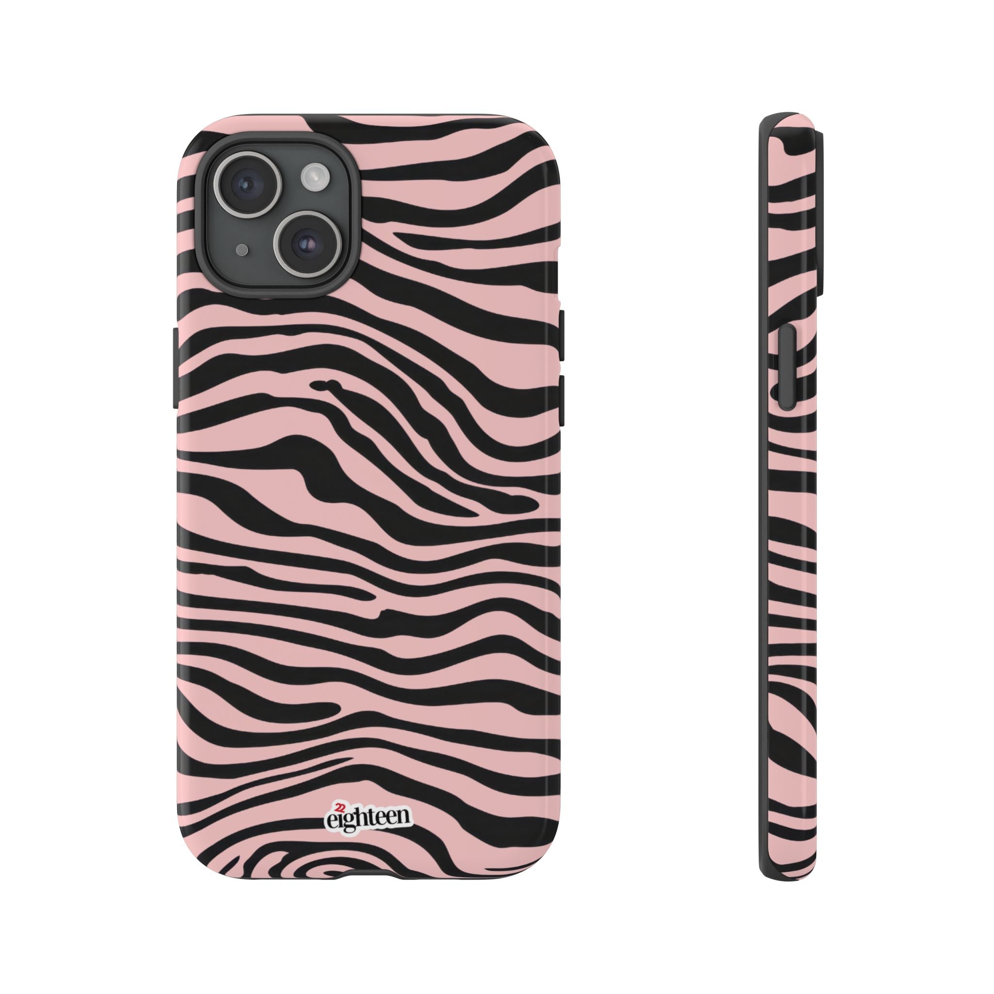Pink Saharan Stripe Tough Phone Case