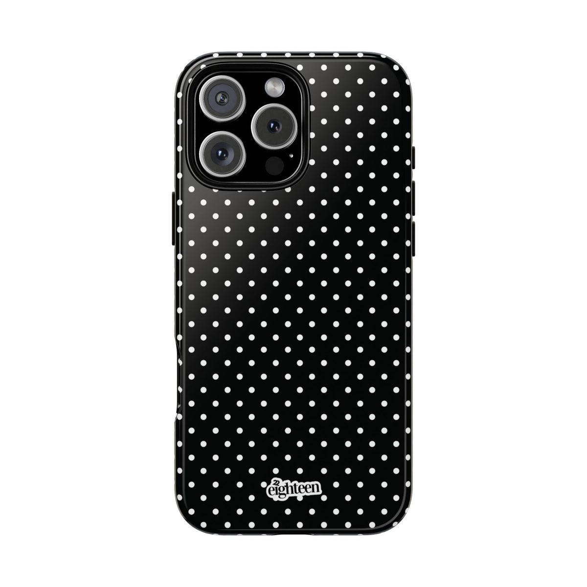 Black Dotty Phone Case