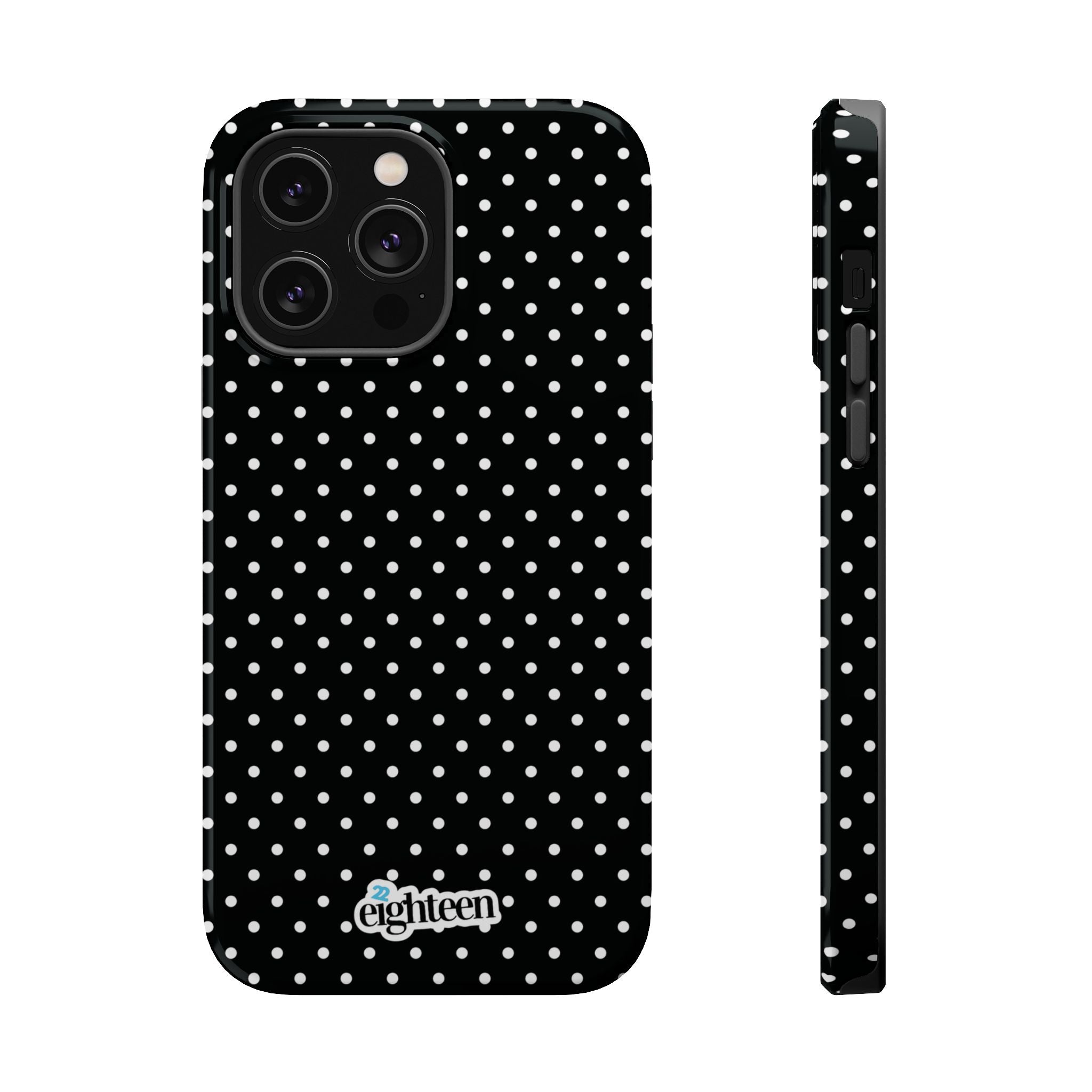 Black Dotty MagSafe Tough Case