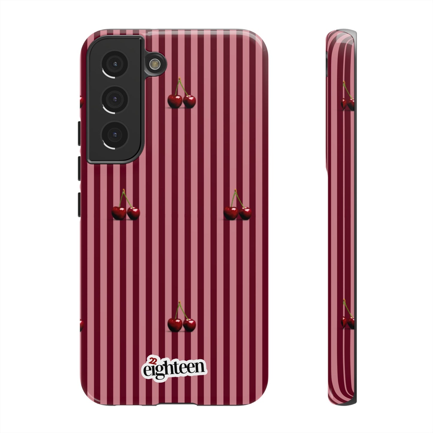 Dark Cherry Tough Phone Case
