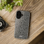 White Noise Tough Phone Case